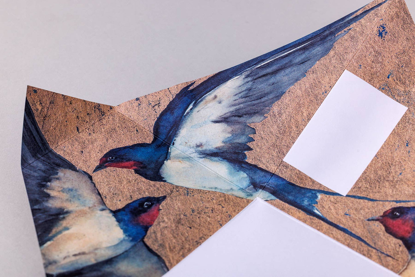 Golden Flight  - Pigeon Folding Letter Set of 6