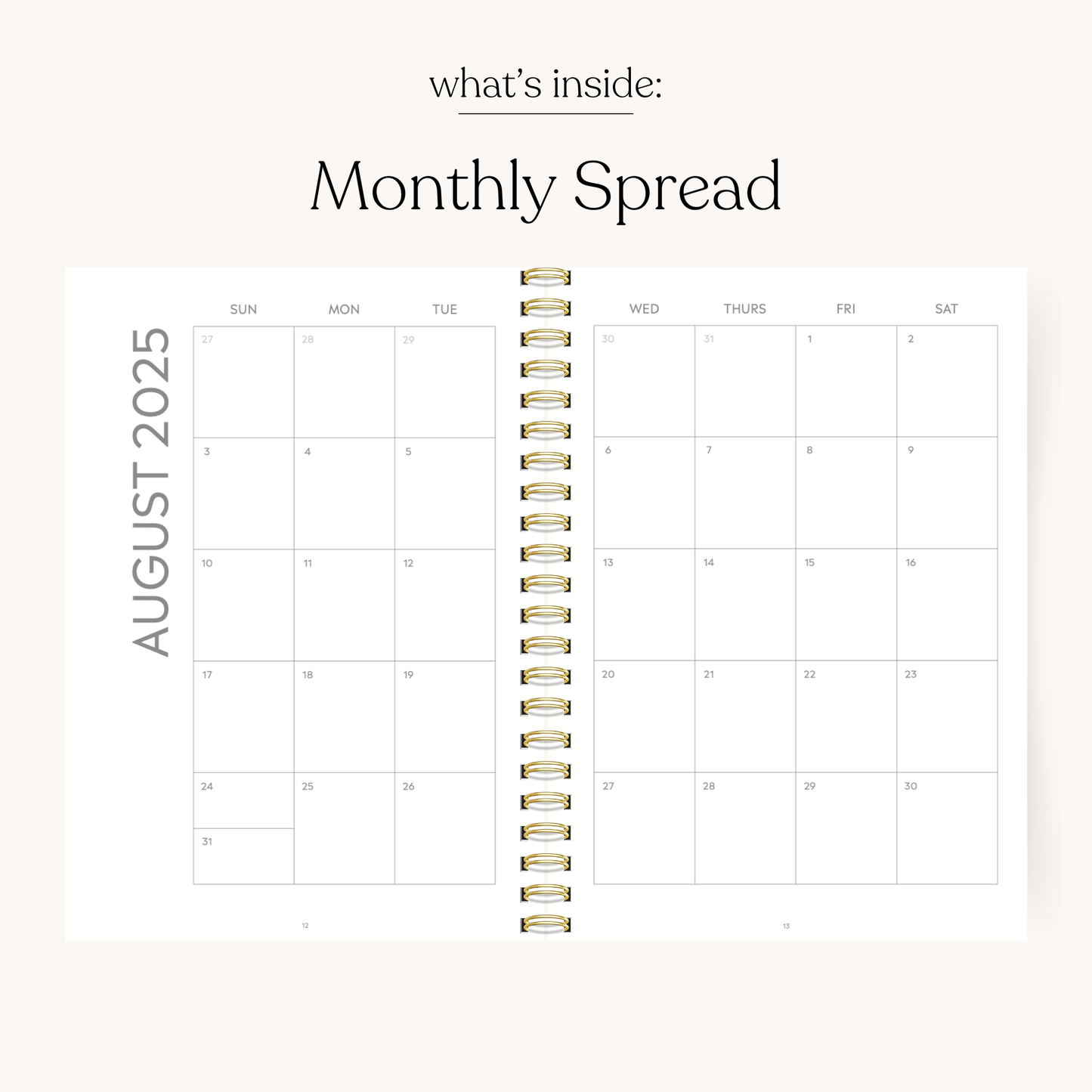 Blue Stripes - 7x9 Weekly Academic Planner - 2026-2027
