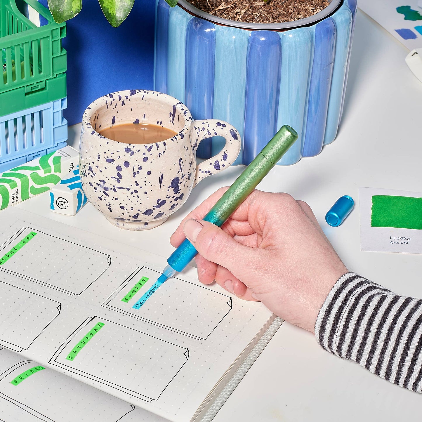 Blue Green - Ori – The Infinitely Refillable Highlighter