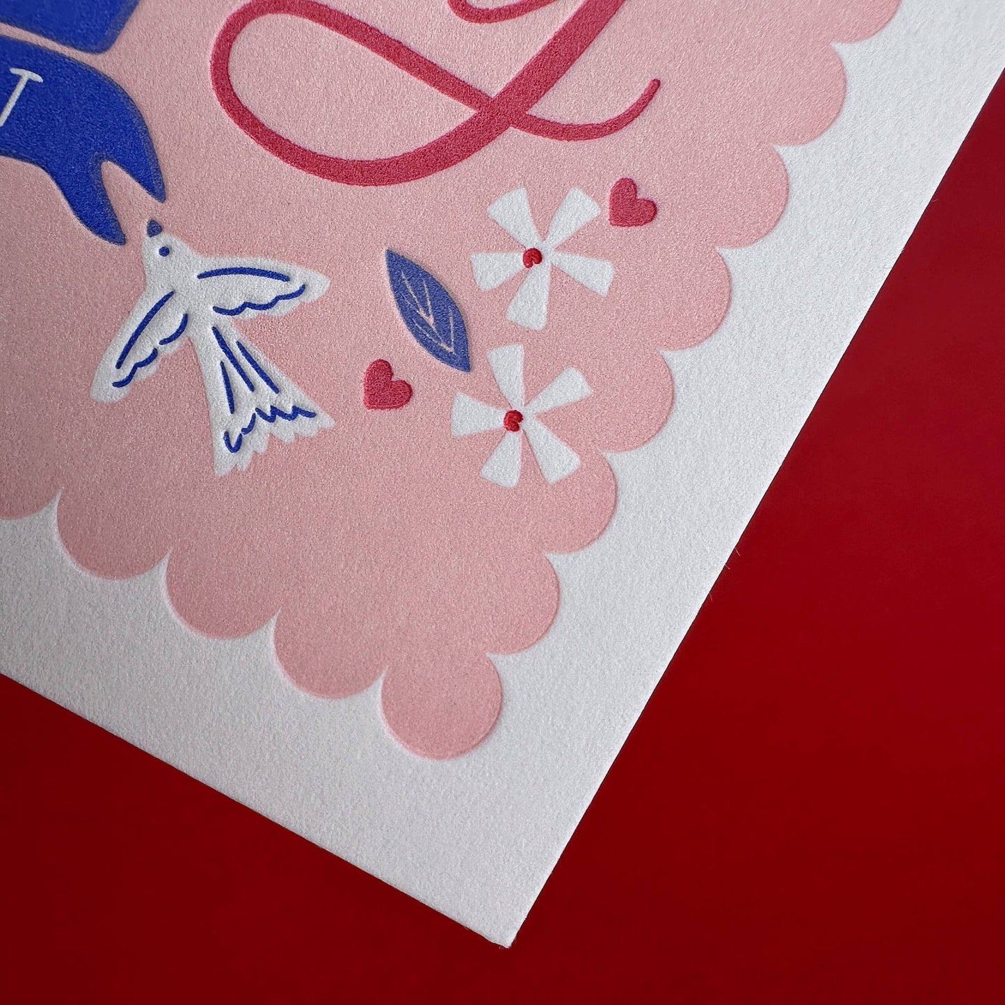 Feeling Lovey Dovey - Funny Letterpress Love Card