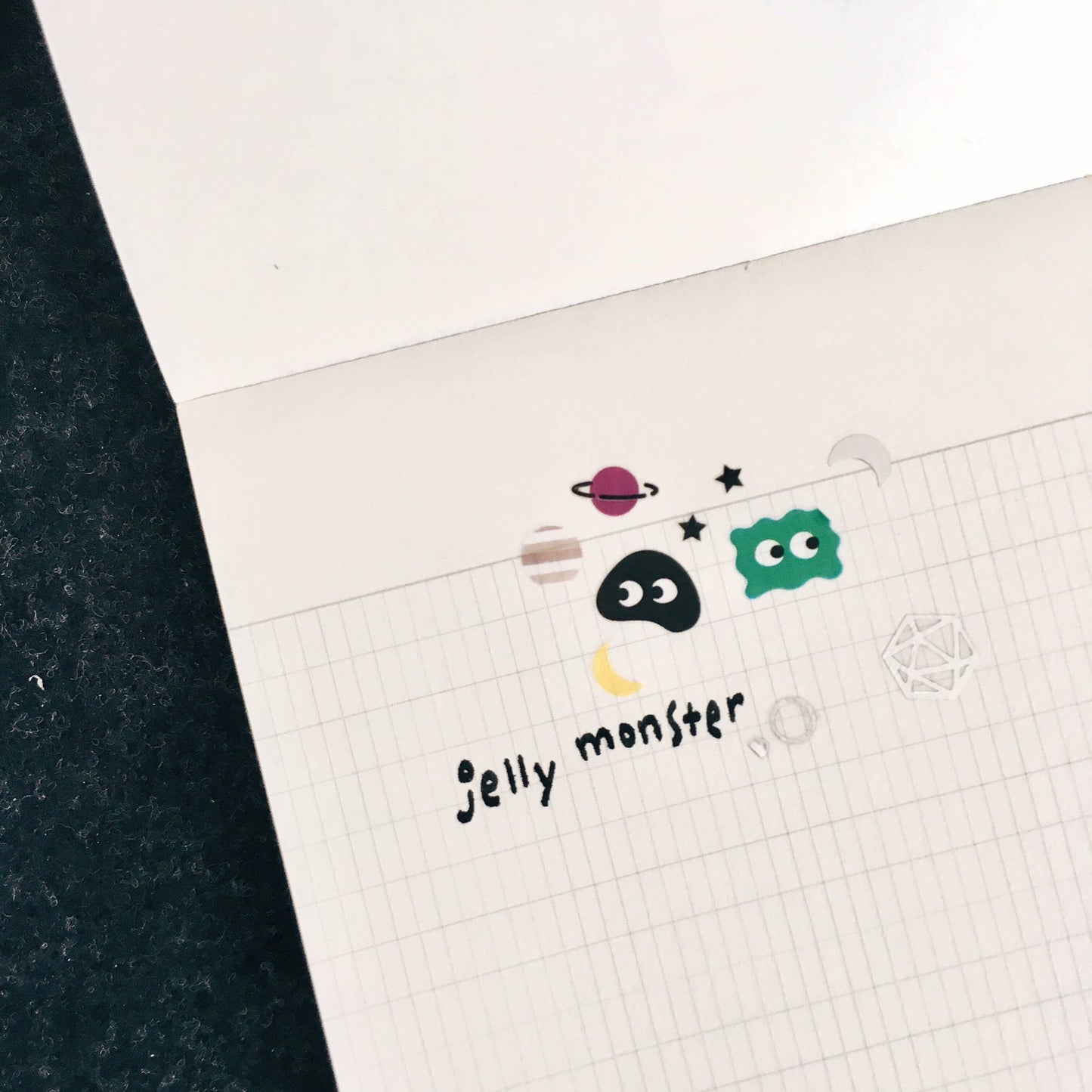 Jelly Monster - Sticker Sheet