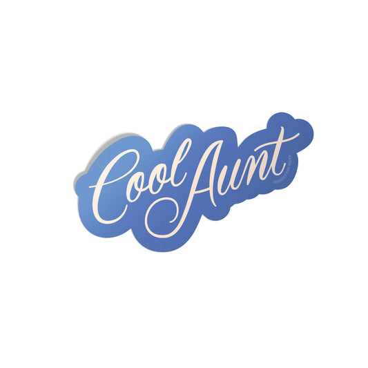 Cool Aunt - Vinyl Sticker