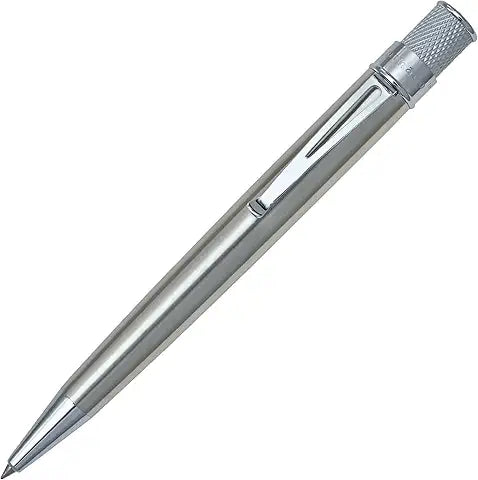 Stainless Tornado Rollerball Pen - Retro 1951 Metals