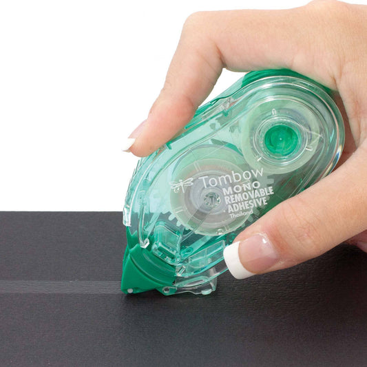 Green - Removable Adhesive - Glue Tape Applicator & Refill