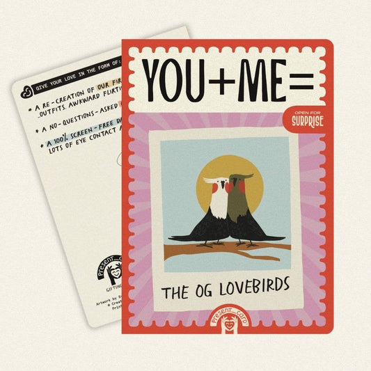 PresentCard™ | OG Lovebirds - Old School Love Card