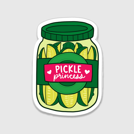 Pickle Princess Sticker