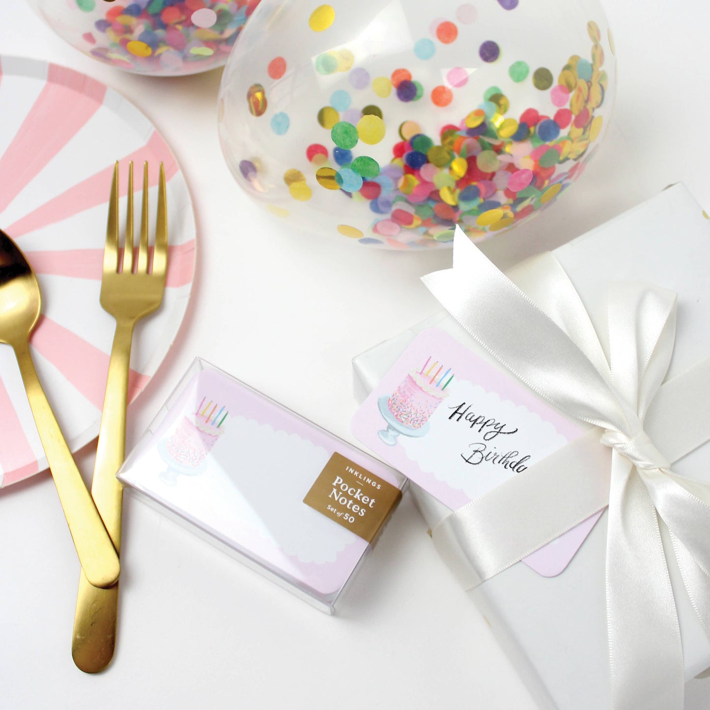 Birthday Cake - Pocket Notes