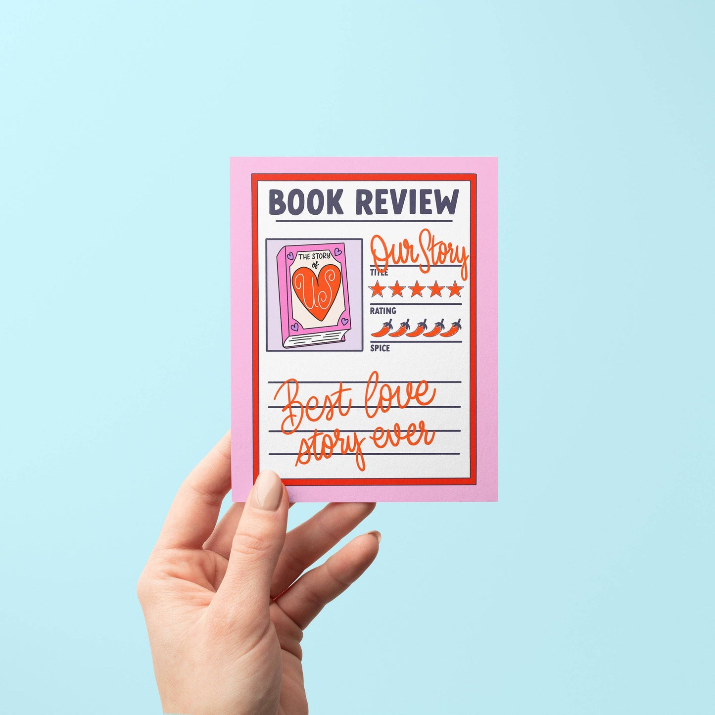 Book Review - Love Greeting Card