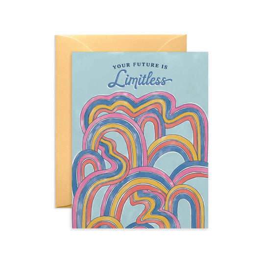 O.O.M.F Creative - Rainbow Roads Congrats-Card