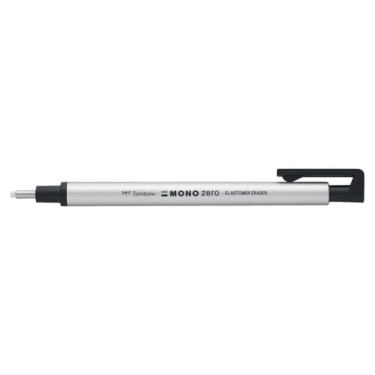 MONO Zero Eraser - Round - Silver