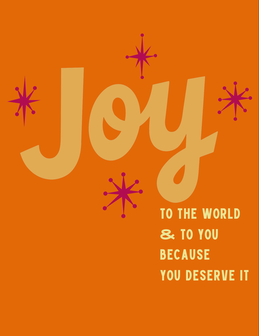 Cards by Dé - Joy to the World