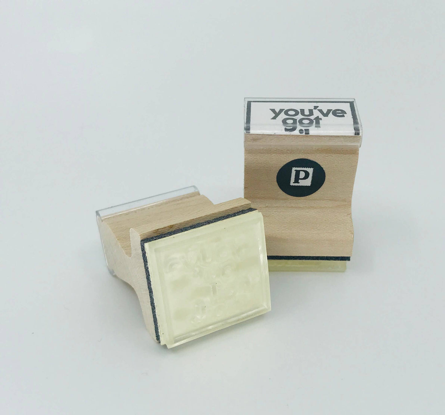You've Got Snail Mail - Wooden Handle Rubber Stamp