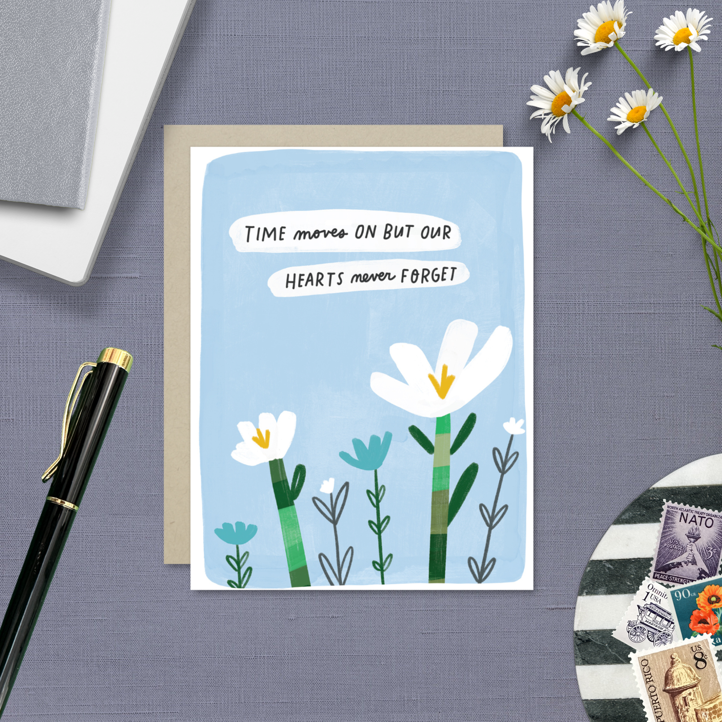 Barone and Co. - Time Moves On Sympathy Card