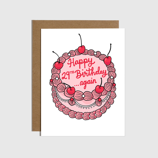 Brittany Paige - Happy 29th Birthday Again Card