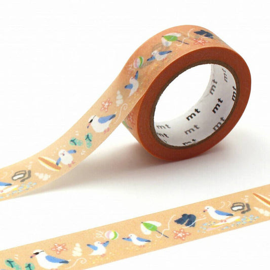 Summer Black-Tailed Gull Washi Tape