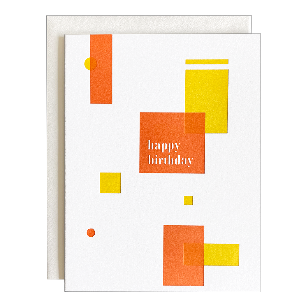Modern - Birthday Card