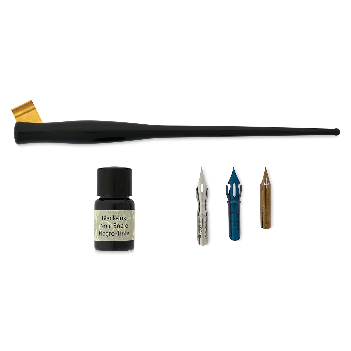 Black - Oblique Calligraphy Set