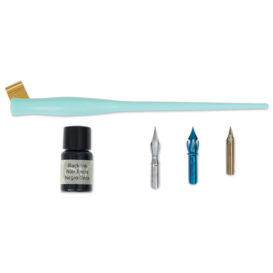 Mint - Oblique Calligraphy Set