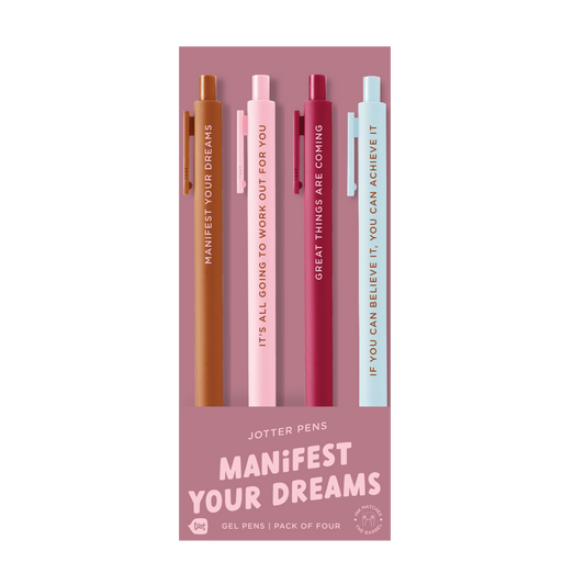 Manifest Your Dreams - Jotter Set - Pack of 4