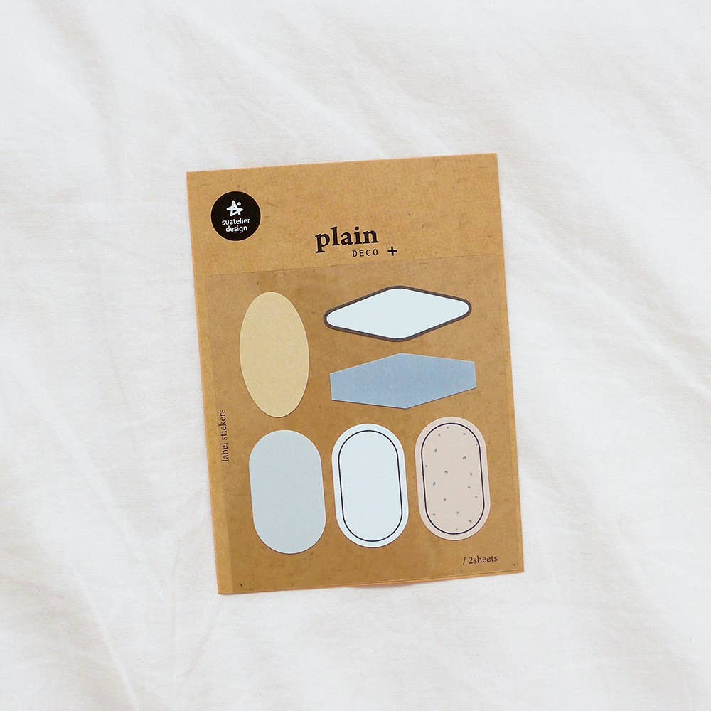 Labels - Plain.60 - Sticker Sheet