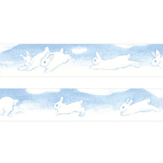 Papier Platz Washi Tape - Bunny Clouds