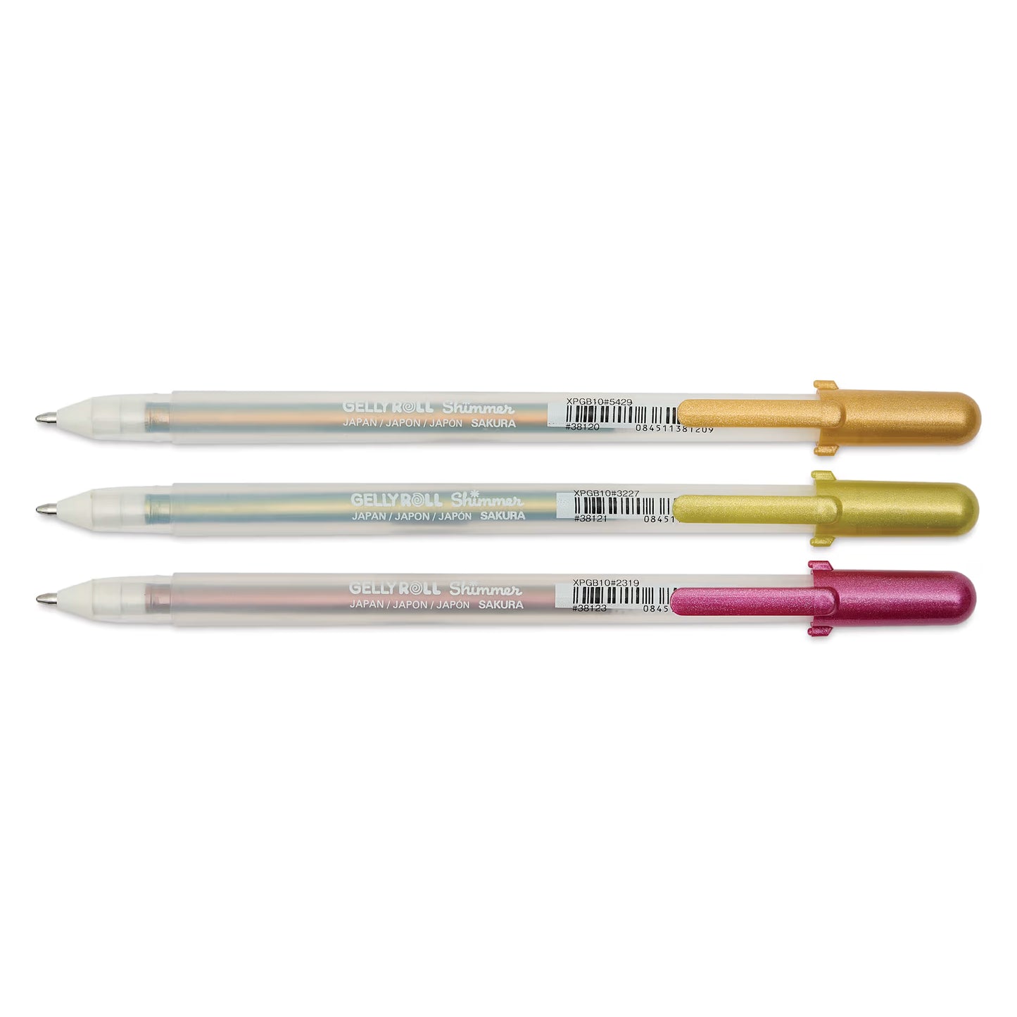 Capped Shimmer Comet - Gelly Roll - Set of 3