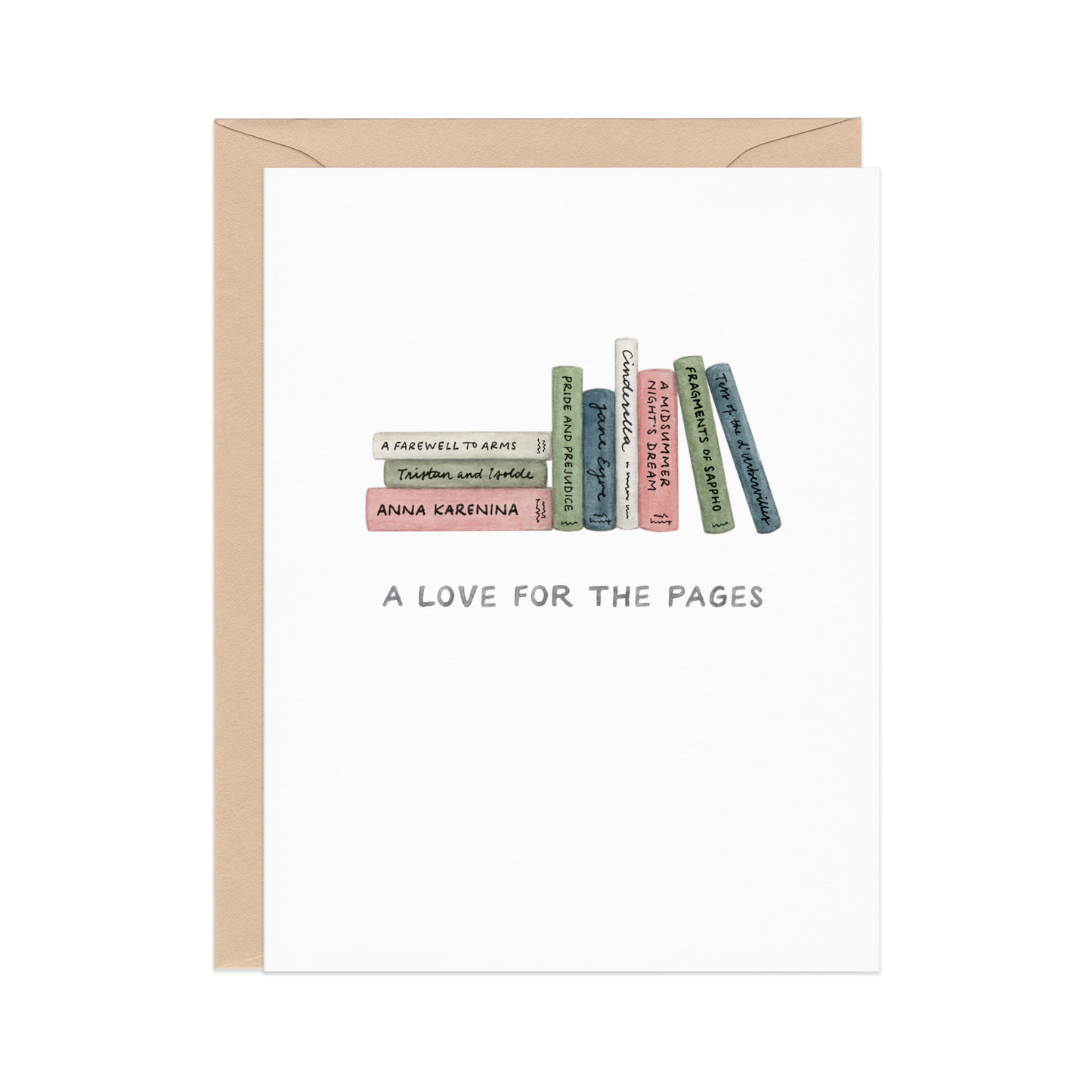 Love For the Pages — Book-Inspired Love / Wedding Card