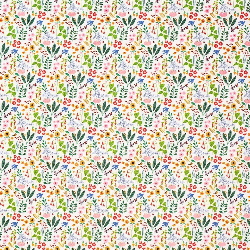 Floral Forest - Stone Wrapping Paper Roll
