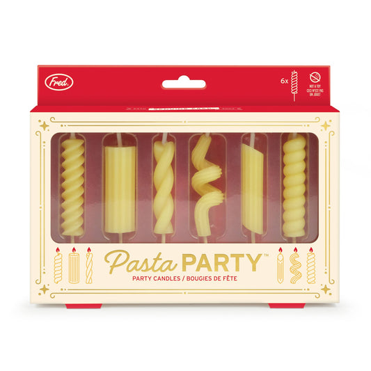 Pasta Noodle - Party Candles - Set of 6