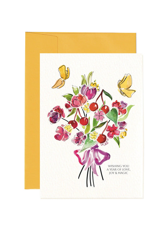 Harmony Hardin Greeting Cards - Card | Wishing you a year of love, joy and magic