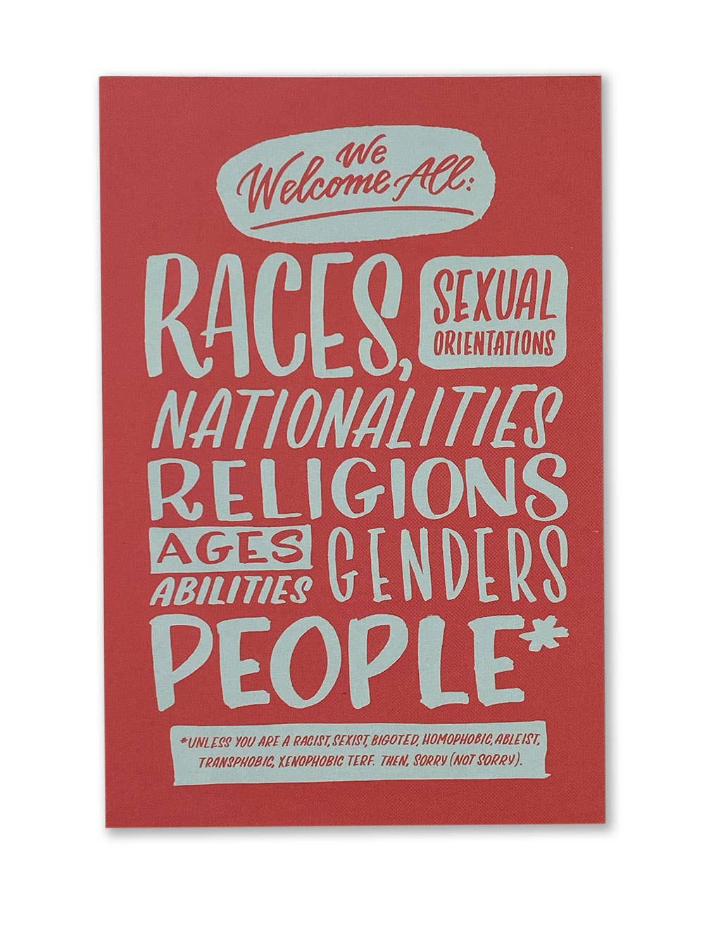 Protest Postcards - Version 1 - Set of 20