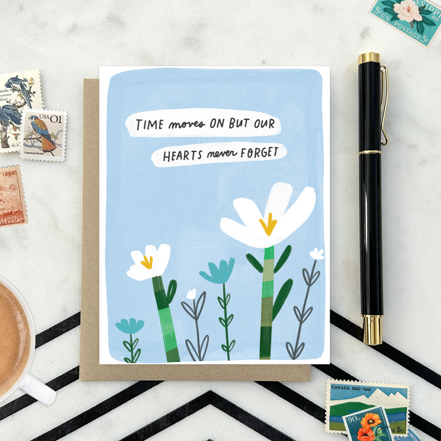 Barone and Co. - Time Moves On Sympathy Card