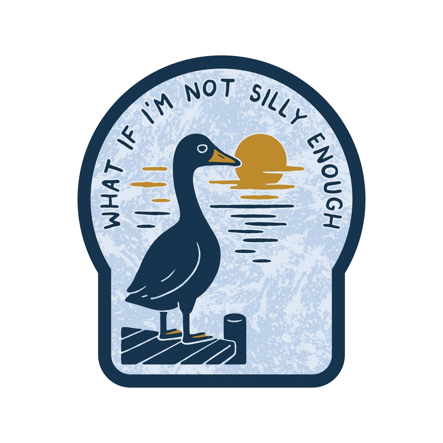 Silly Goose - Vinyl Sticker