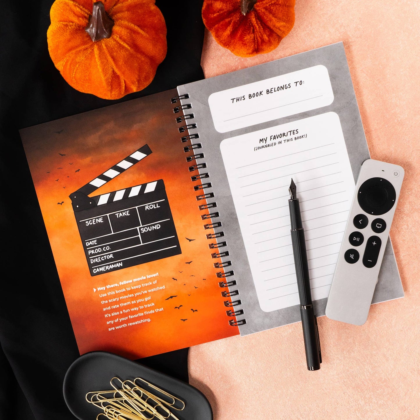 Horror Movie Logbook - Journal for Tracking Scary Movies