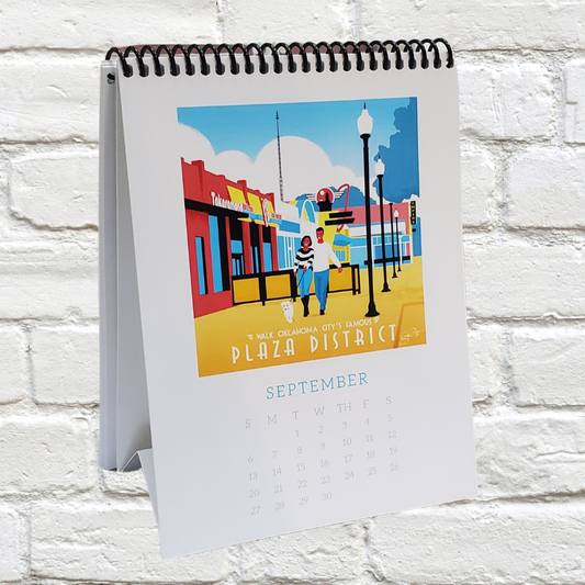 2026 Oklahoma City (OKC) Desk Calendar