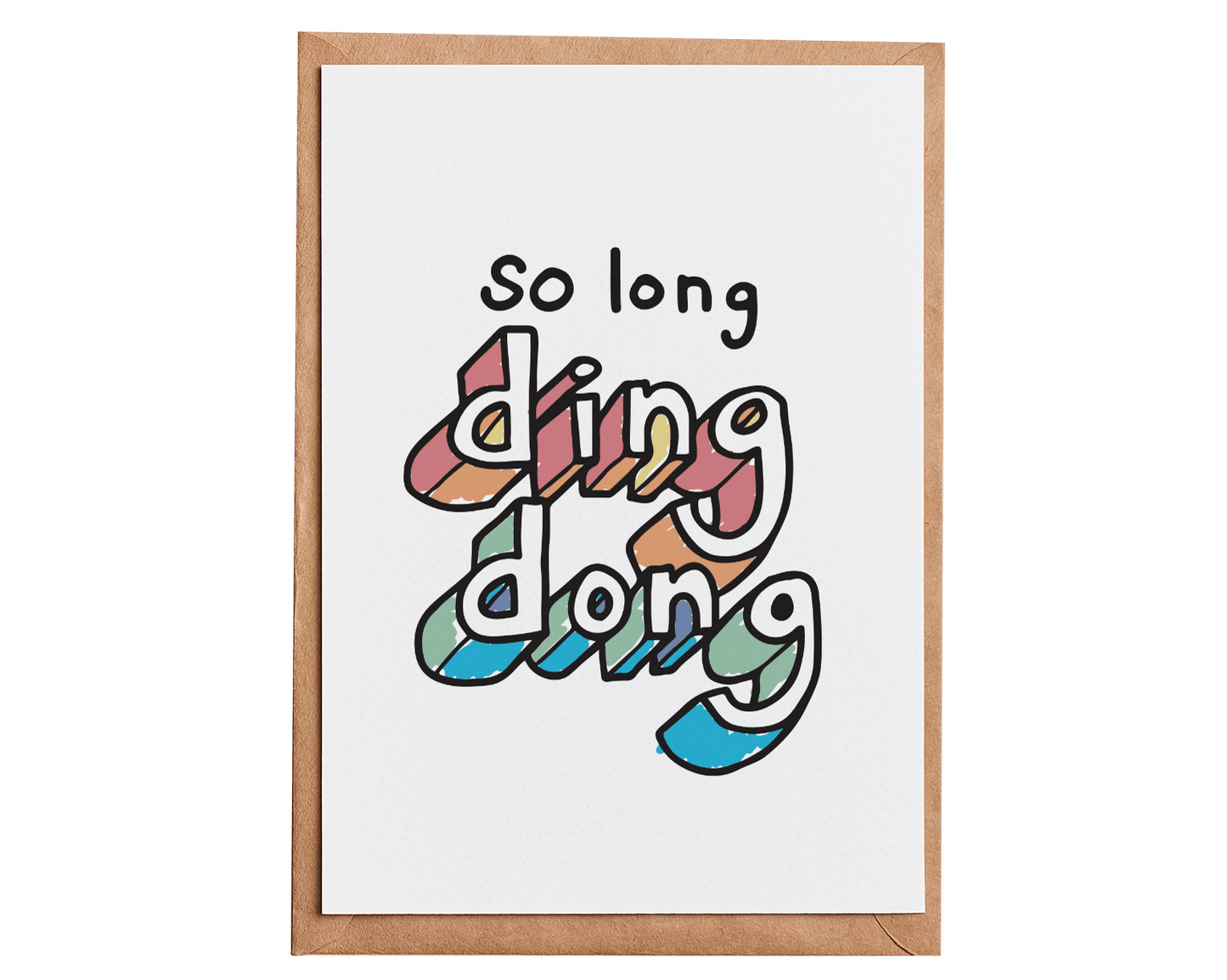 Page's Peaches - Ding Dong Card