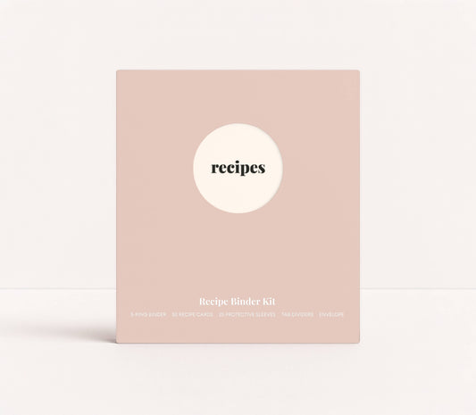 Cappuccino - Recipe Binder Organizer