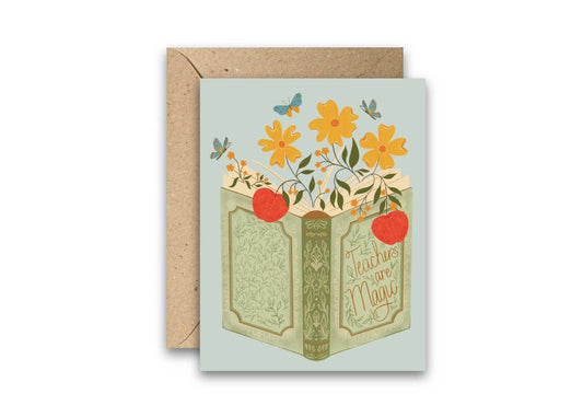 Teacher’s Books of Magic- Whimsical Teacher Appreciation Card
