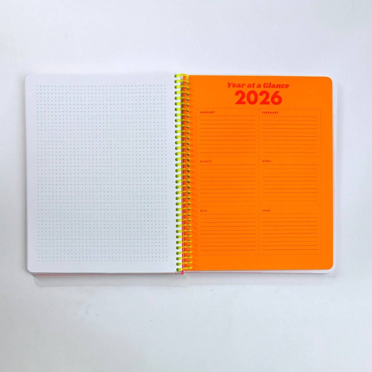 2027 Dated Planner - Riso Printed, 200+ Pages, Spiral Bound: Iridescent Balloons