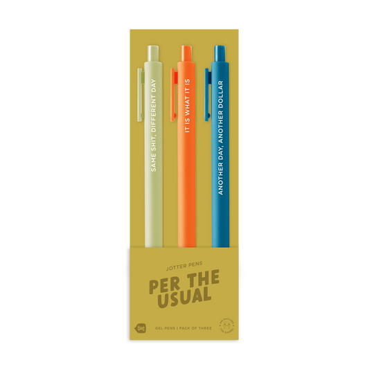 Per The Usual - Jotter Set - Pack of 3