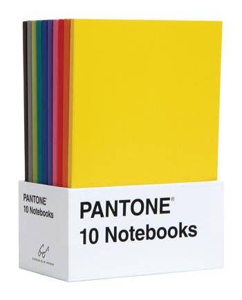 Pantone Mini Notebooks - Set of 10