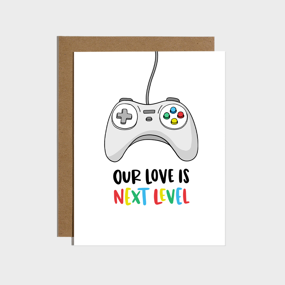Love Video Games Card