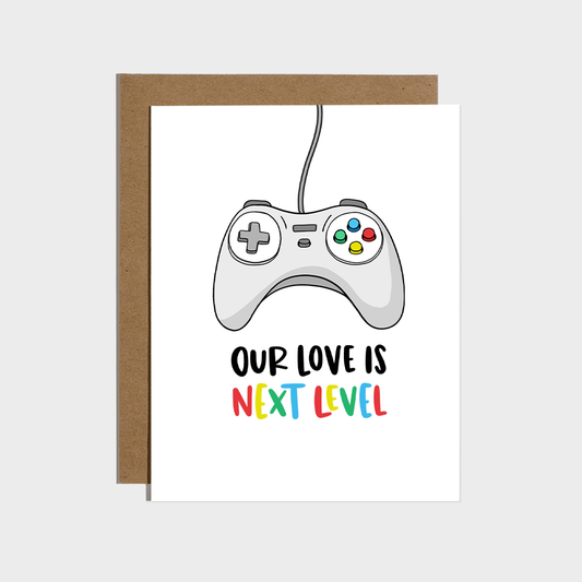 Love Video Games Card