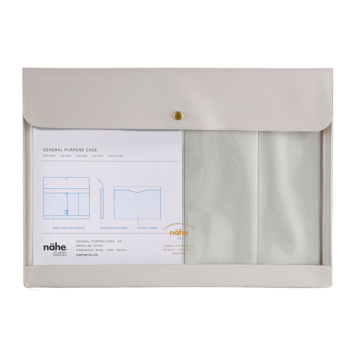 General Purpose Case - A4 Ivory