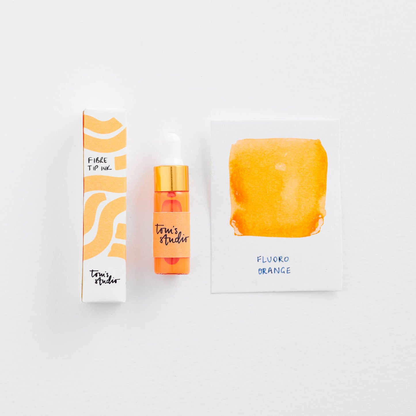 Fluoro Orange - Mini Highlighter Ink