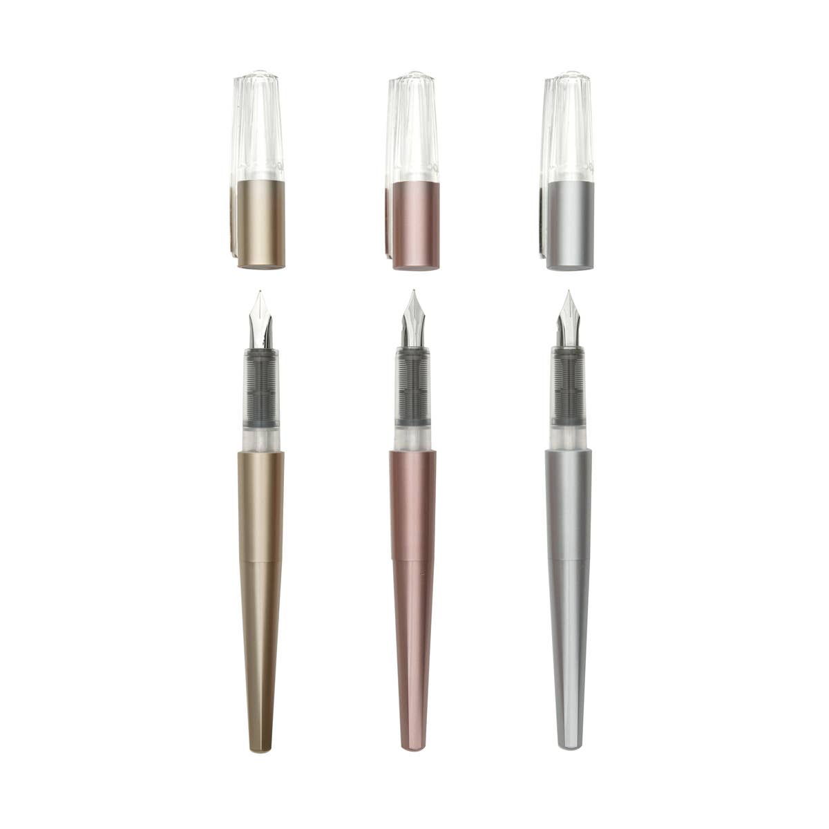 Modern Script Fountain Pen - Set of 3 & Journal