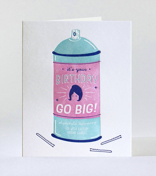 Elum Designs - Go Big - Greeting Card