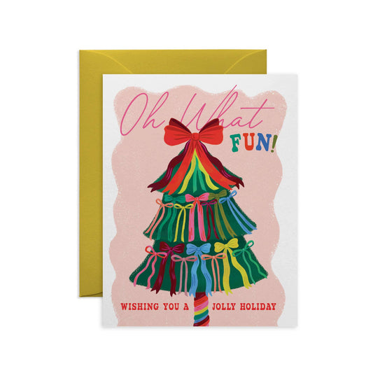 O.O.M.F Creative - Tree of Bows Holiday Card