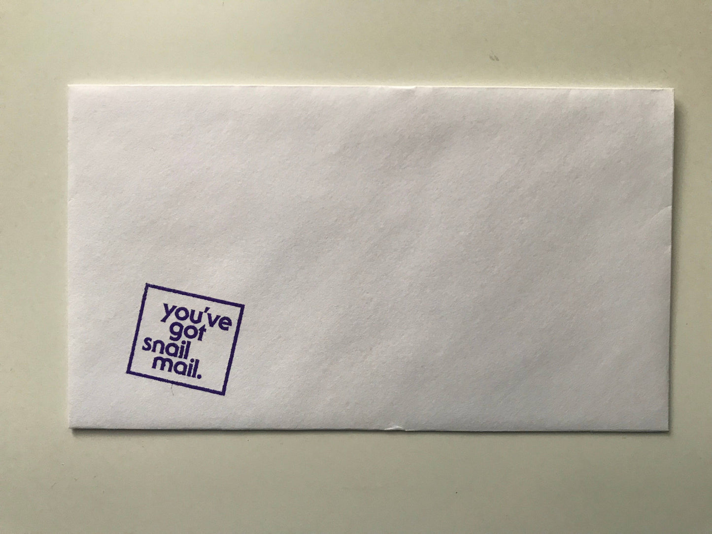 You've Got Snail Mail - Wooden Handle Rubber Stamp