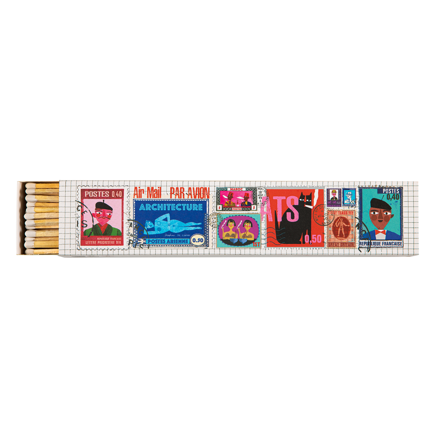 Stamp Collections - Long Safety Matches